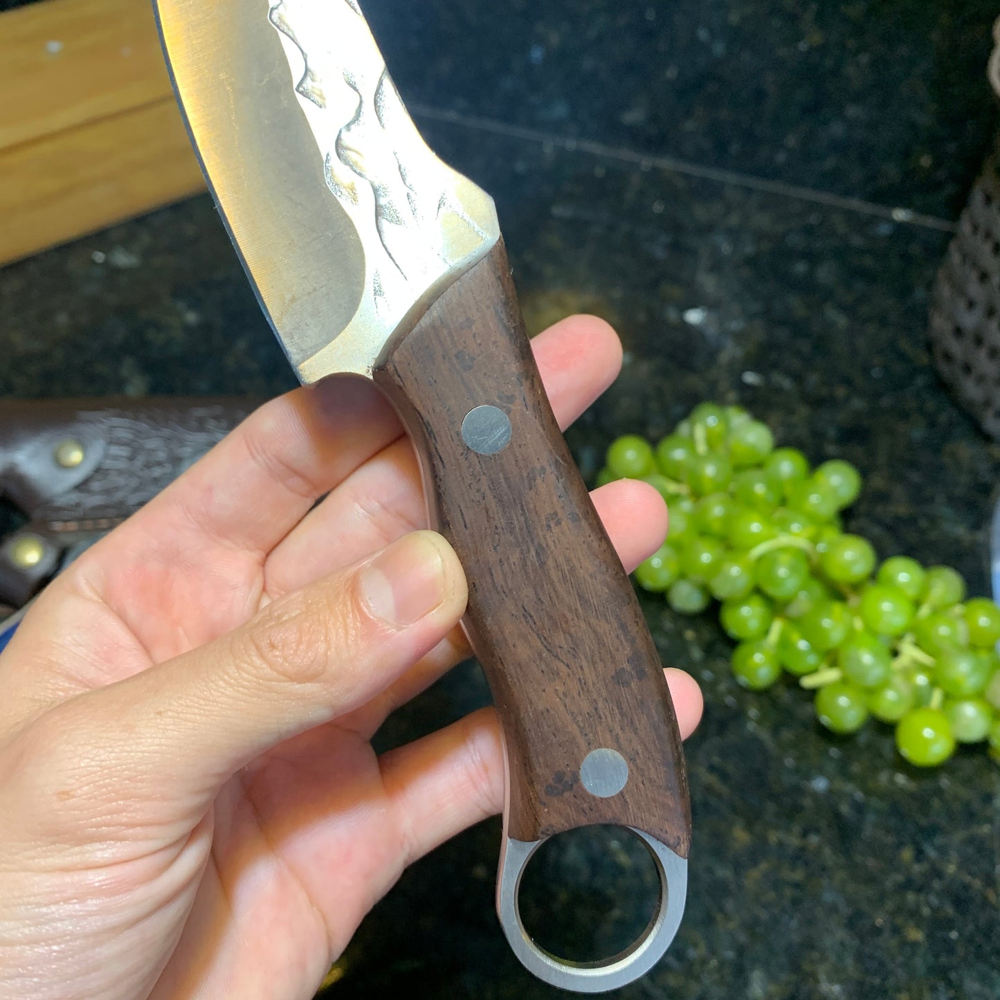 Combo of 2 Blue Handmade Knives - Buy 1, Get 2