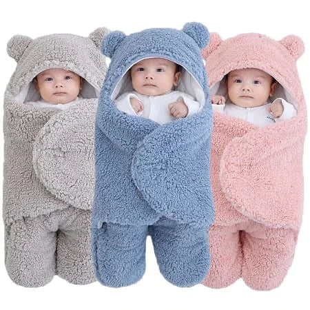 Safe and Comfortable Teddy Bear Baby Sleep Blanket