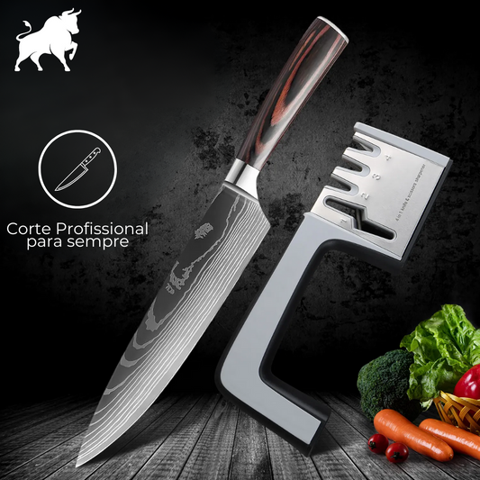 Combo Master Knife + 4-in-1 Sharpener