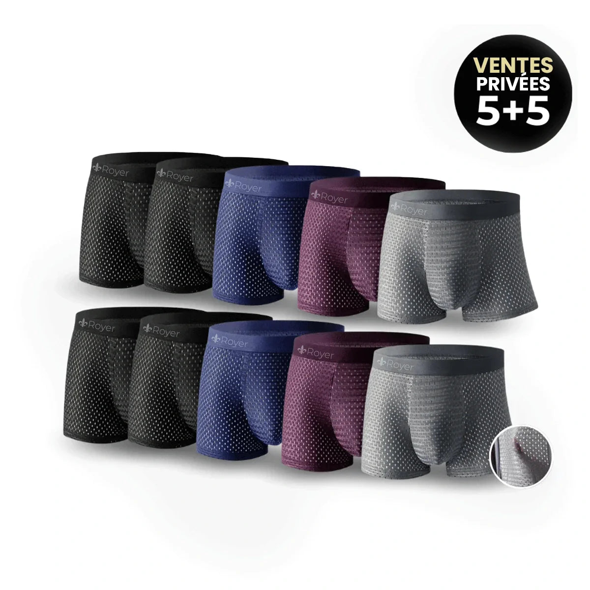 Bamboo Boxer Shorts – Pure Comfort & Built to Last (Grab 5, Get 5 FREE!)