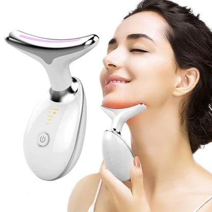 LED Facial Massager for Wrinkle Reduction and Skin Rejuvenation - GlowRenew