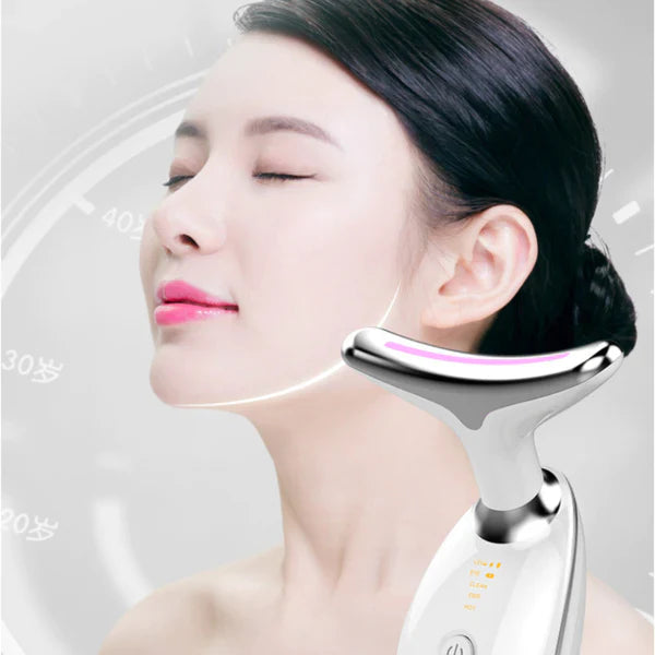 LED Facial Massager for Wrinkle Reduction and Skin Rejuvenation - GlowRenew