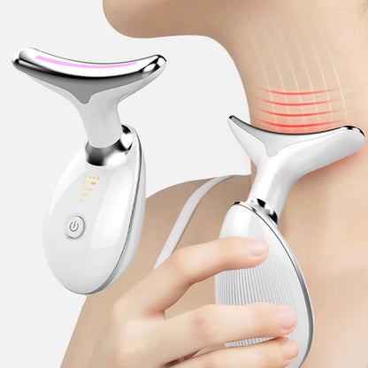 LED Facial Massager for Wrinkle Reduction and Skin Rejuvenation - GlowRenew