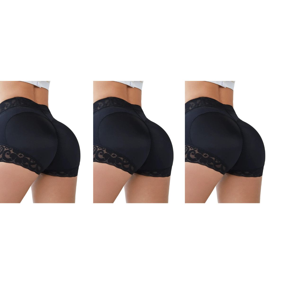 Bum Lift Shaping Shorts for Women - Buy 3 for the Price of 1