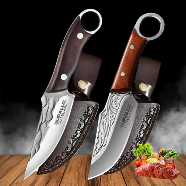 Combo of 2 Sharp Handmade Knives - Buy 1, Get 2 [Hand Forged]